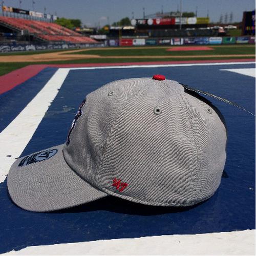 Reading Fightin Phils '47 Franchise Crazy Hot Dog Vendor Batting Practice Hat - Image 3