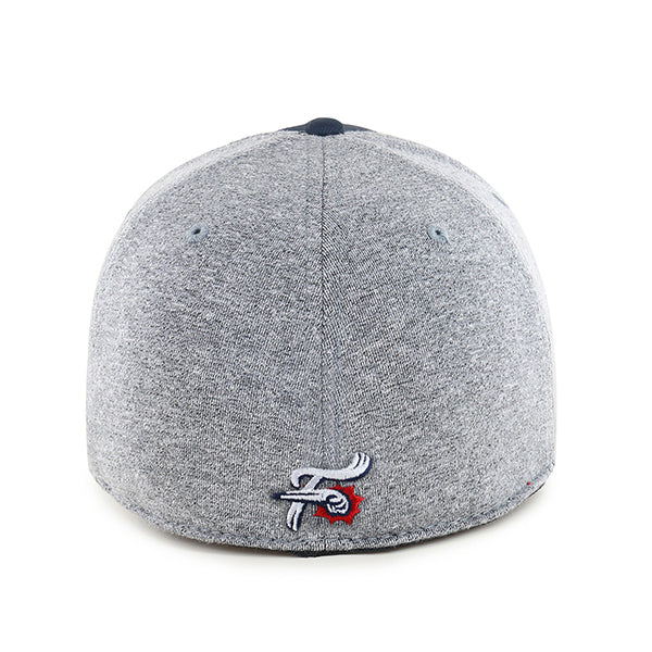 '47 Gray and Navy Fightins Stretch Fit Hat - Image 3