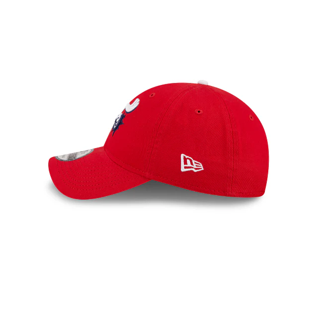New Era 9Twenty Adult Red F-Fist Logo Adjustable Cap - Image 6