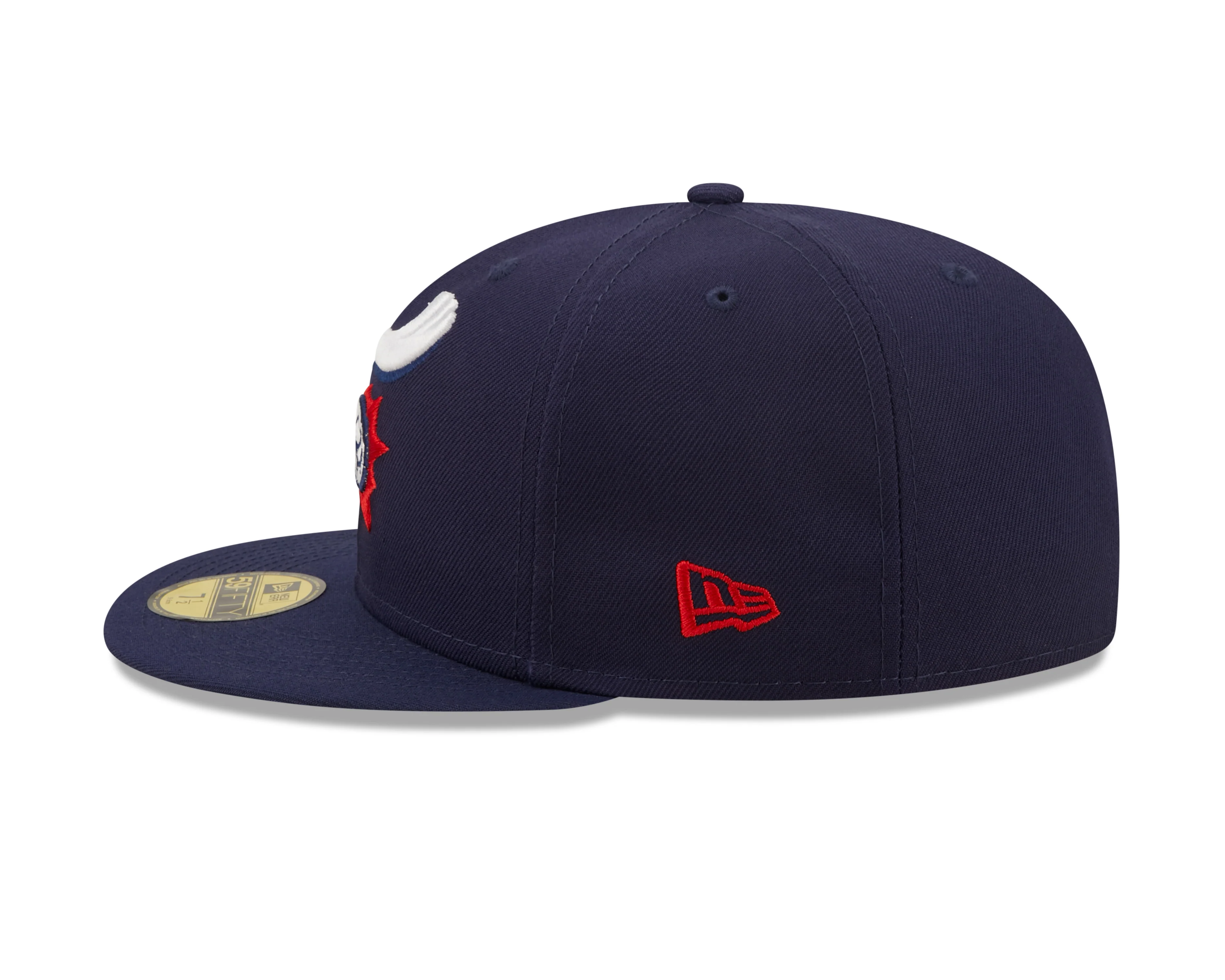 New Era 59Fifty Navy F-Fist On Field Batting Practice Hat - Image 4