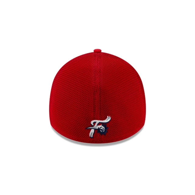 New Era 39Thirty Red Tonal Neo Stretch Fit F-Fist Hat - Image 4