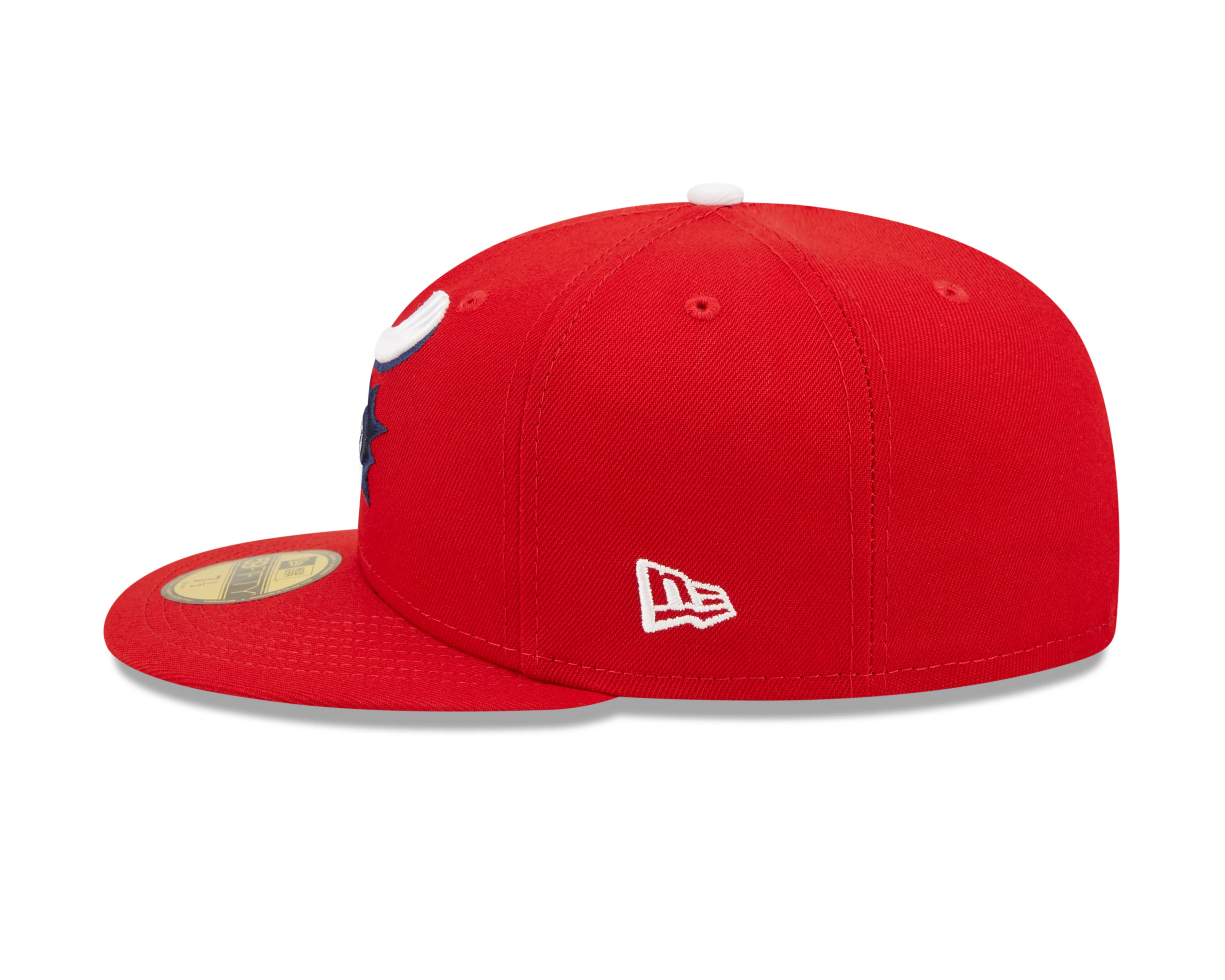New Era 59Fifty Home Red F-Fist Fitted On-Field Hat - Image 4