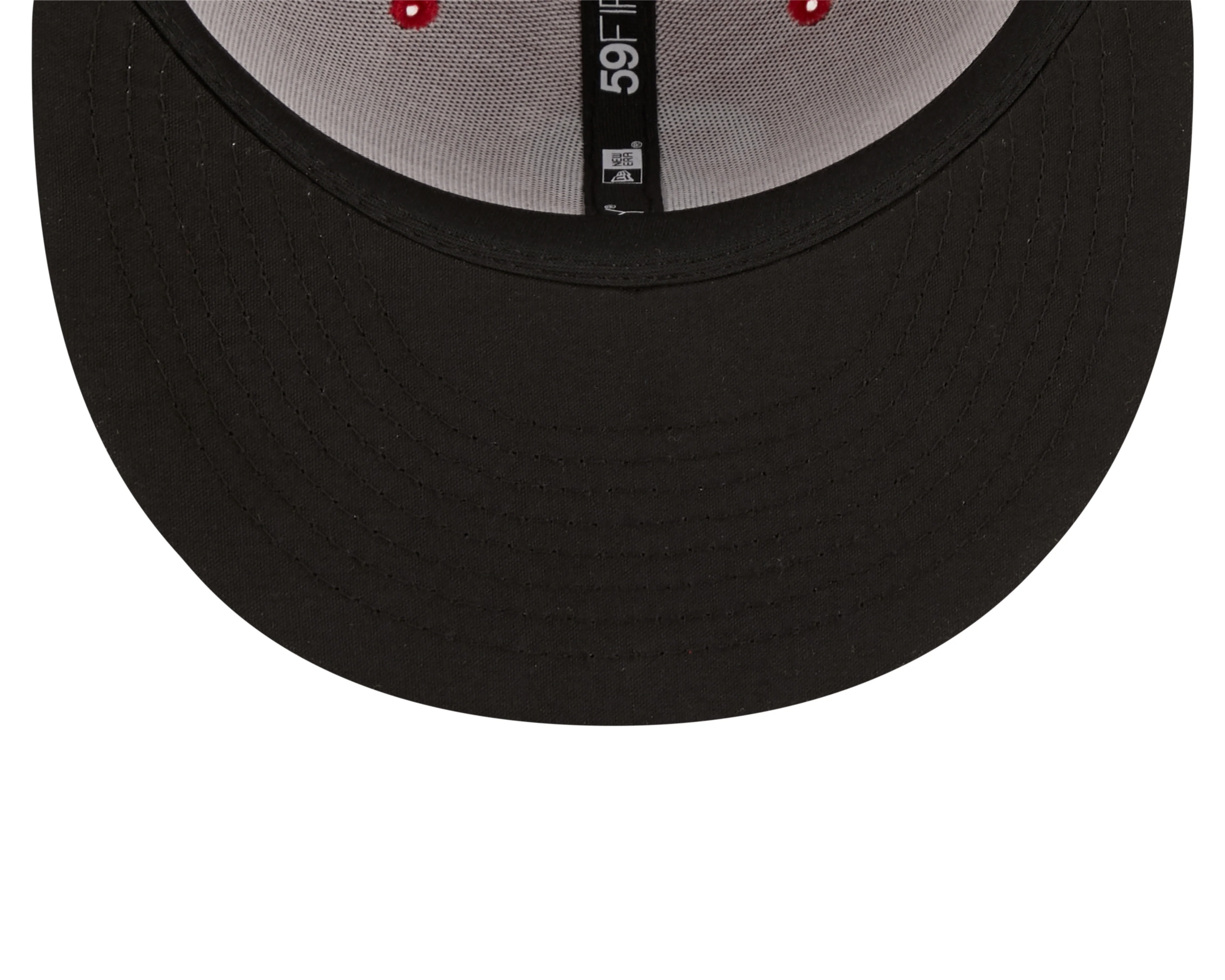 New Era 59Fifty Retro Feathered 'R' Navy & Red Road On-Field Hat - Image 7