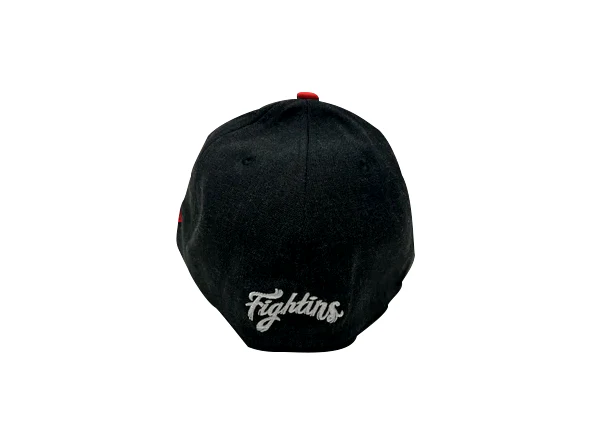 Reading Fightin Phils Black F-Fist Cap with Heather Red Brim Hat - Image 3